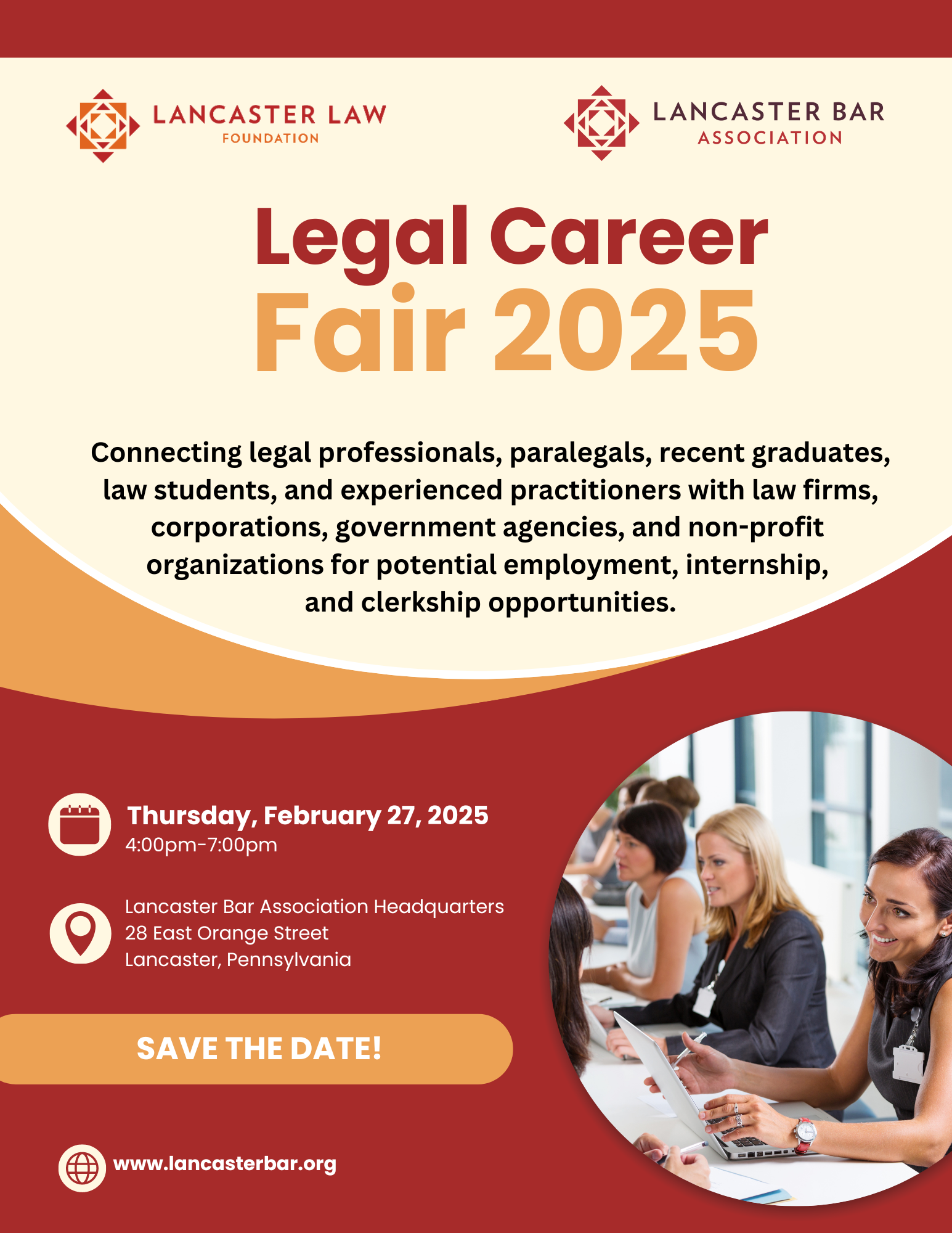 Legal Career Fair Save the Date